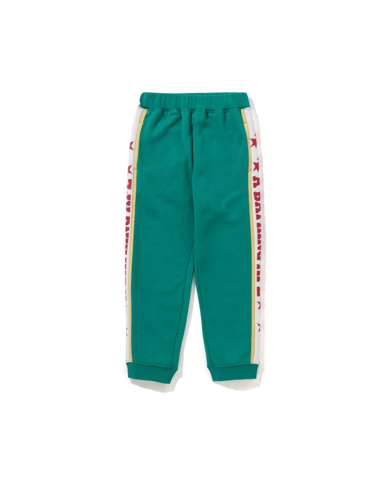 Pantalons Bape A Bathing Ape Sweat Menthe Enfant | IOT-45758666